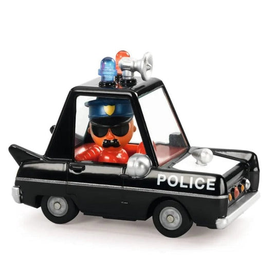 DJECO Figuras de colección Autos locos - Policia
