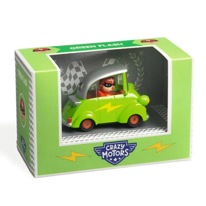 DJECO Figuras de colección Autos locos - Rayo verde DJ05471