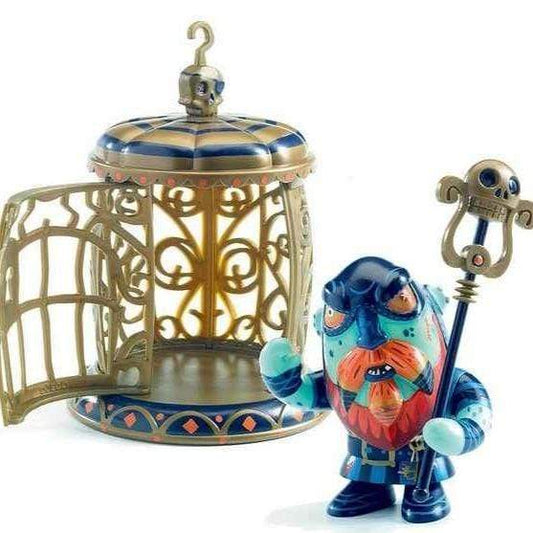 DJECO Figuras de colección Figura Coleccionable Gnomus and Ze Cage And Arpon Arty Toys DJ06820