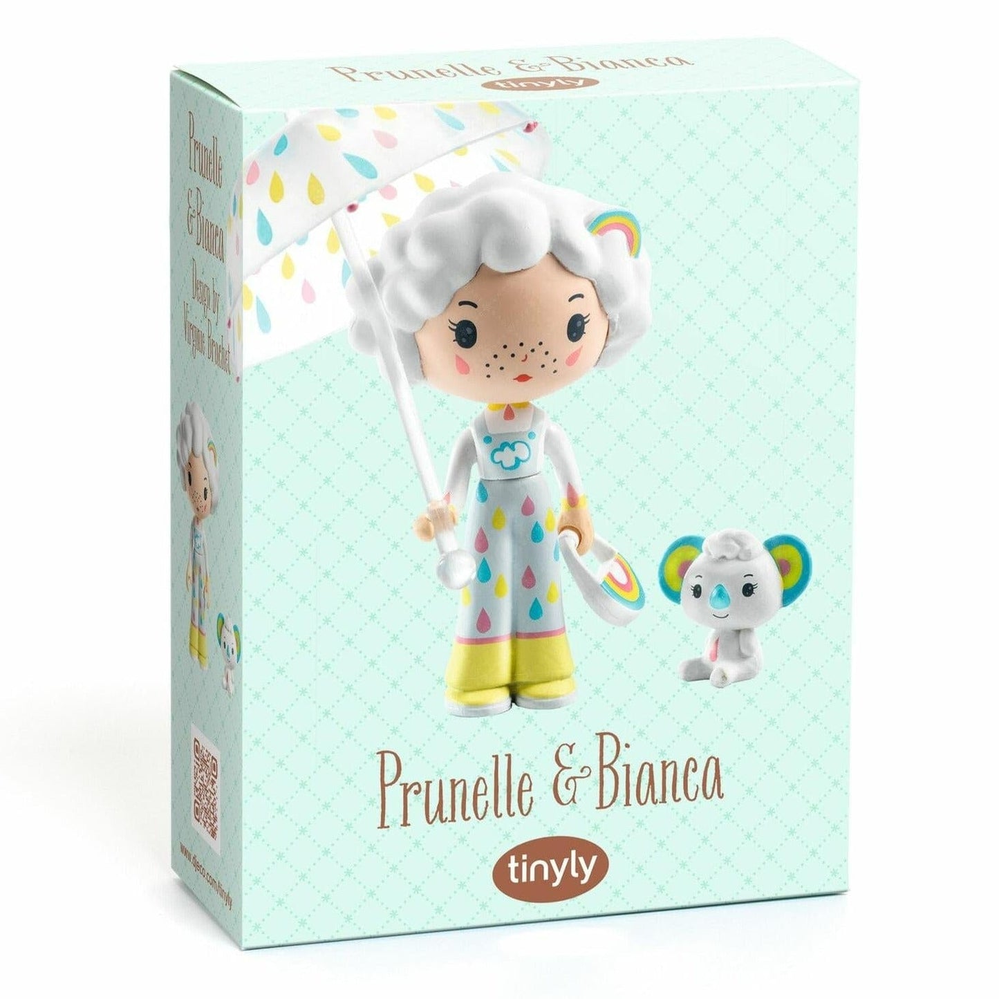 DJECO Figuras de colección Figura Coleccionable Prunelle & Bianca Tinyly DJ06961