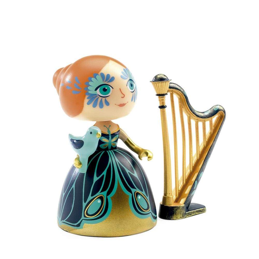 DJECO Figuras de colección Princesas Arty Toys - Elisa & Ze Harpe DJ06771