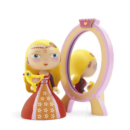 DJECO Figuras de colección Princesas Arty Toys - Pricesa Nina & Ze Mirror DJ06761