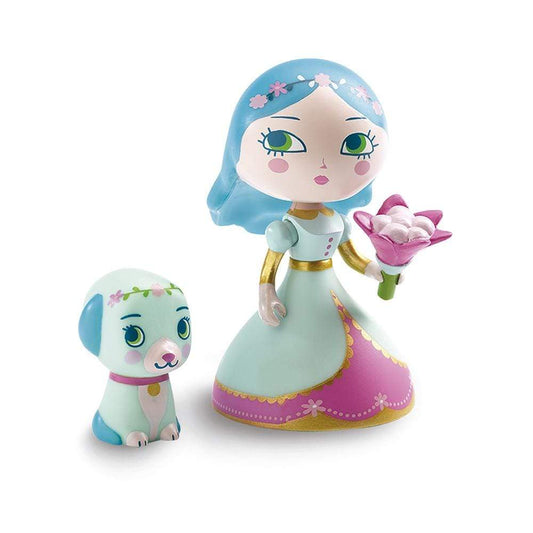 DJECO Figuras de colección Princesas Arty Toys - Princesa Luna & Blue DJ06765