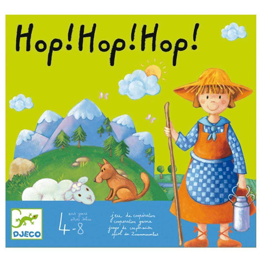 DJECO Juegos de mesa +3 Juego de Mesa Hop! Hop! Hop! DJ08408