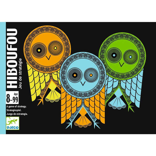 DJECO Juegos de mesa +7 Juego de Cartas Hiboufou DJ05190