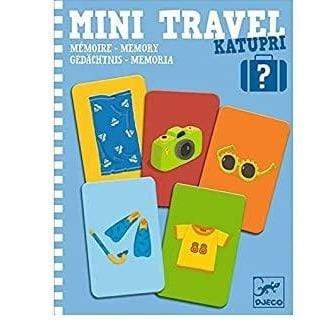 DJECO Juegos de mesa Juego de Memoria Mini Travel Katupri DJ05370