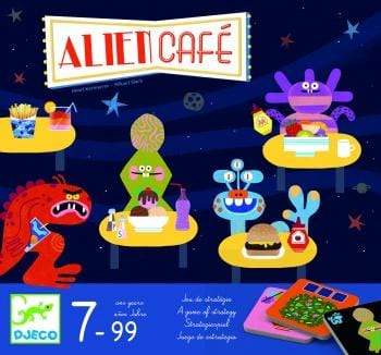 DJECO Juegos de mesa Juego de Mesa Alien Café DJ08410