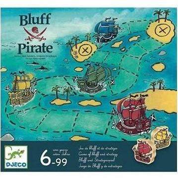 DJECO Juegos de mesa Juego de mesa Bluff Pirate DJ08417
