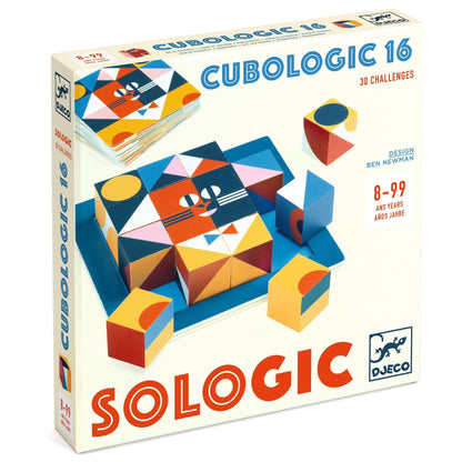 Djeco Juegos de mesa Juego de mesa Cubologic 16 DJ08576