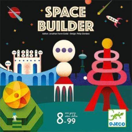 DJECO Juegos de mesa Juego de táctica Space Builder DJ08546