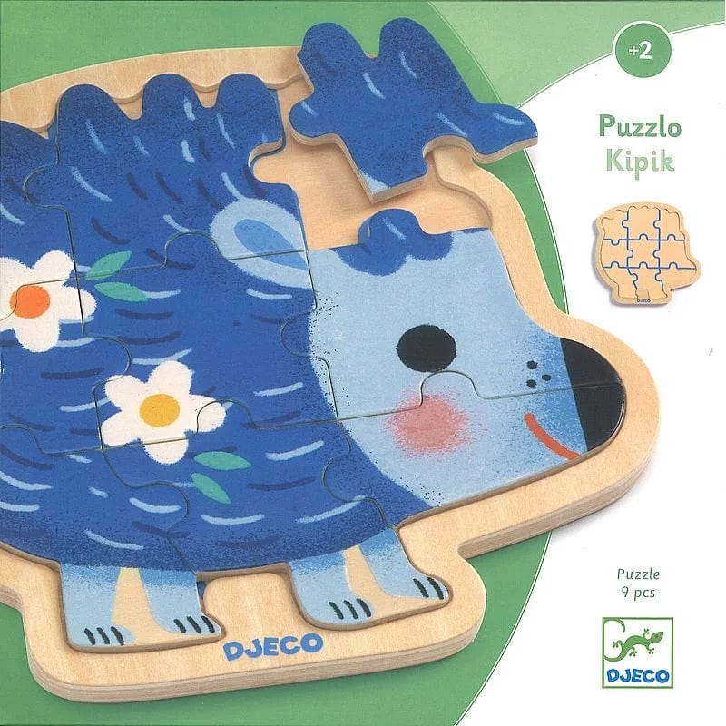 DJECO Puzzles y encajes Puzzle Erizo