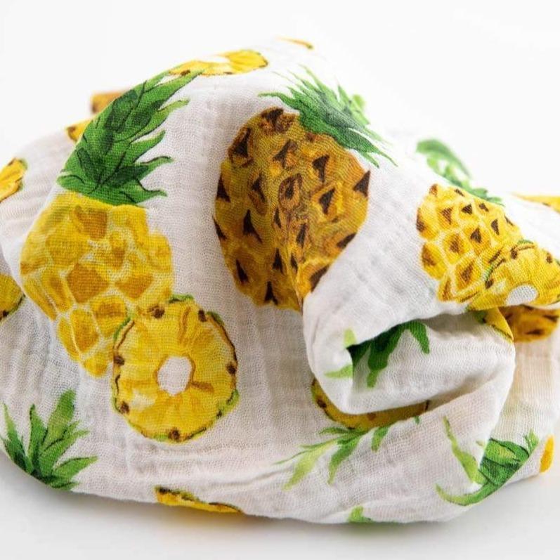 LITTLE UNICORN Accesorios bebé Tuto Swaddle Muselina - Fresh Pineapple UB01C8