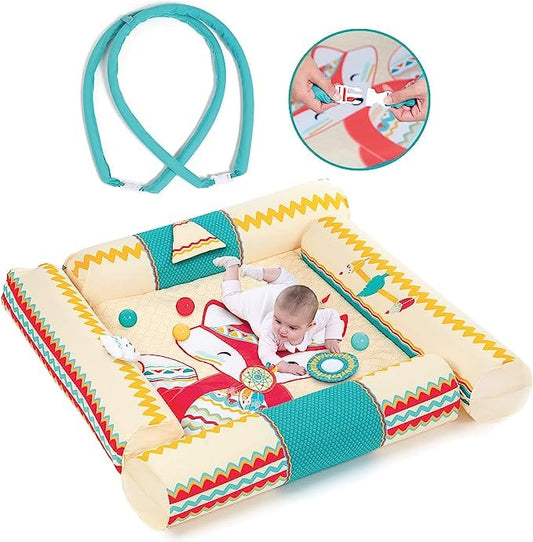 LUDI Destreza y Habilidades Alfombra de juego y gimnasio inflable LU20012