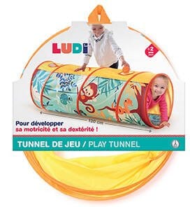 LUDI Destreza y Habilidades Túnel de Jungla LU90107