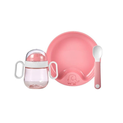 Mepal Alimentación Set de vajilla para bebé rosado 108040078400