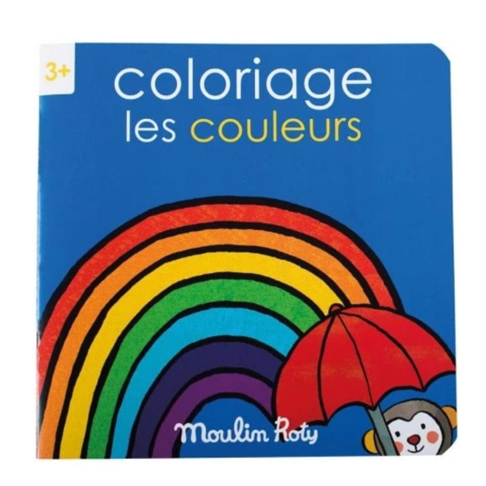 MOULIN ROTY Libros Cuaderno para pintar los colores Popipop 661606