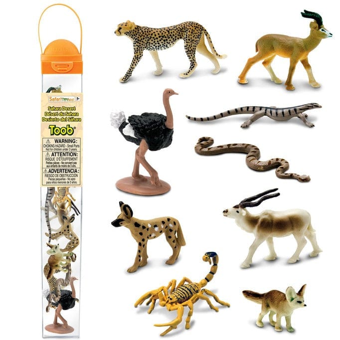 SAFARI Animales y Dinosaurios Coleccionables Animales Del Desierto del Sahara Coleccionables TOOB SA100408