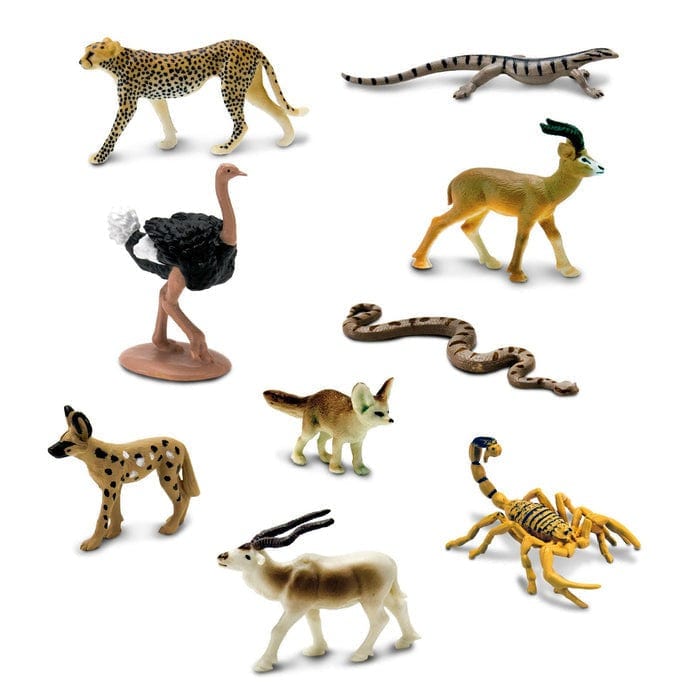 SAFARI Animales y Dinosaurios Coleccionables Animales Del Desierto del Sahara Coleccionables TOOB SA100408