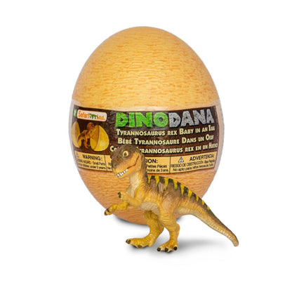 SAFARI Animales y Dinosaurios Coleccionables Baby T-Rex Con Huevo Dino Dana Coleccionable SA100988