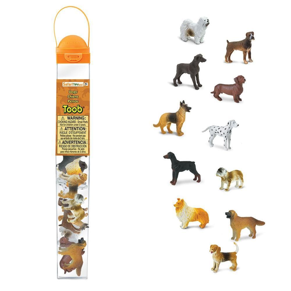 SAFARI Animales y Dinosaurios Coleccionables Figuras de Perros TOOB Coleccionable SA695504