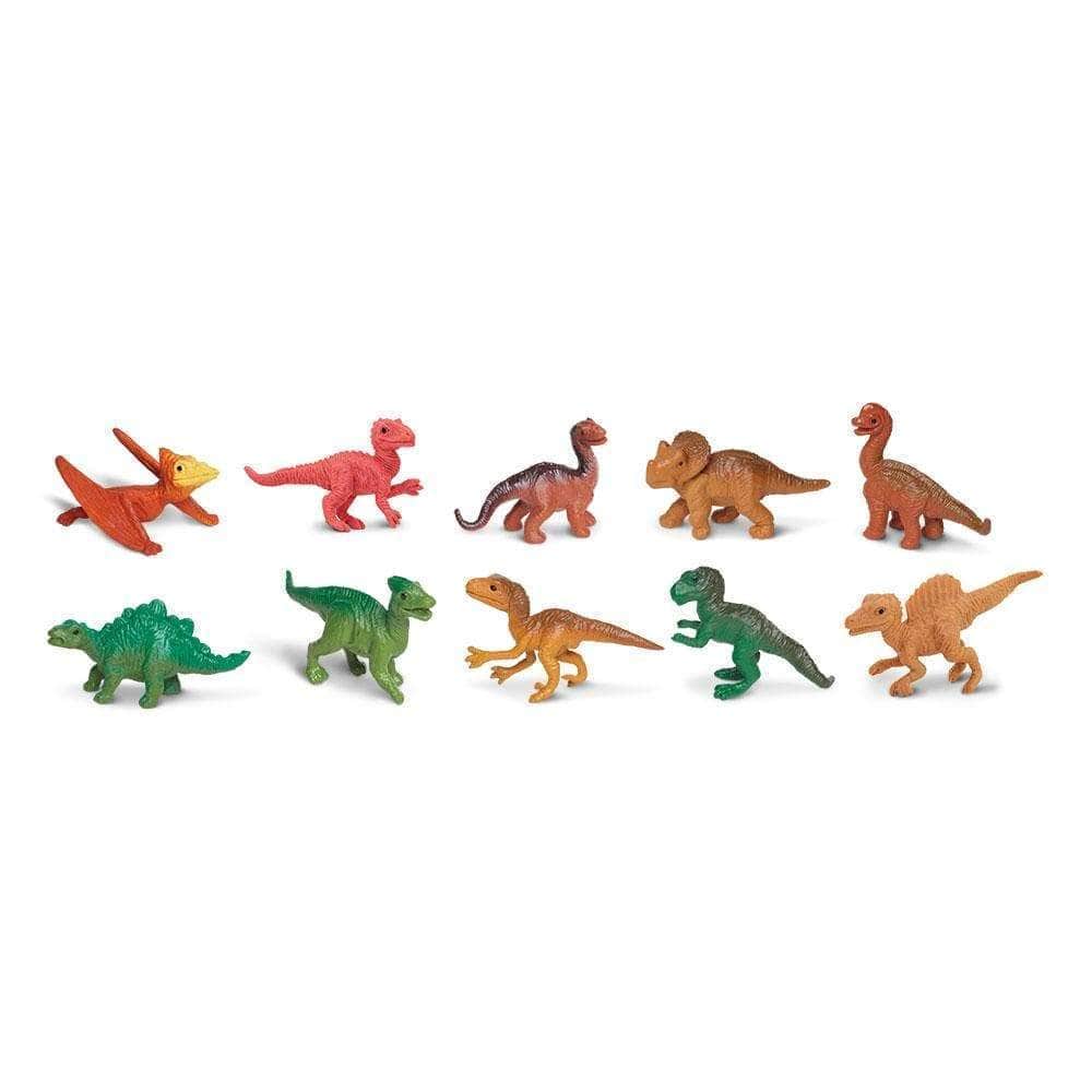 SAFARI Animales y Dinosaurios Coleccionables Figuras Dinosaurios Bebés TOOB Coleccionable SA680104