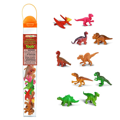 SAFARI Animales y Dinosaurios Coleccionables Figuras Dinosaurios Bebés TOOB Coleccionable SA680104