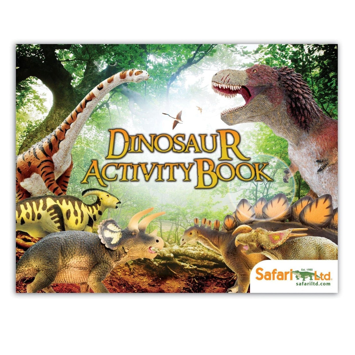 SAFARI Puzzles y encajes Libro de actividades de dinosaurios - SAFARI